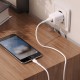 Hoco N8 Briar Dual Port Set Micro USB White Зарядно