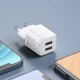 Hoco N8 Briar Dual Port Set Type-C White Зарядно
