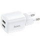 Hoco N8 Briar Dual Port White Зарядно