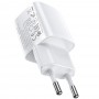 Hoco N8 Briar Dual Port White Зарядно