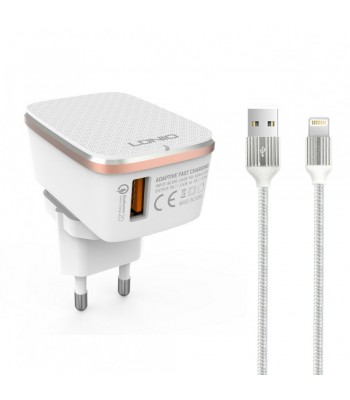 Ldnio A1204Q 14744 220V Зарядно с кабел iPhone