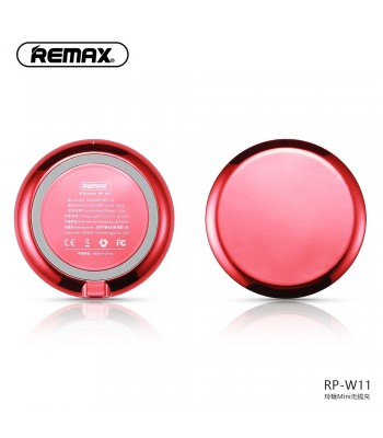 Remax RP-W11 Linon Wireless Mini Red Зарядно