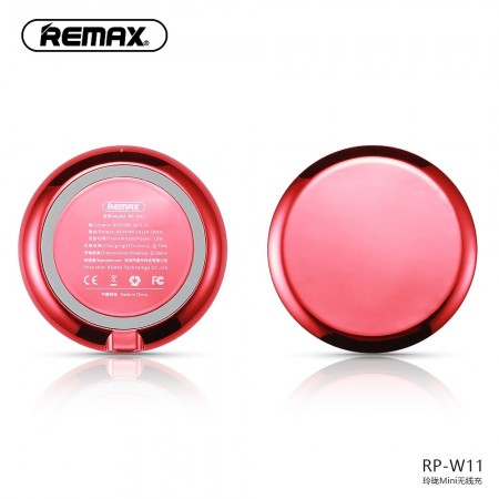 Remax RP-W11 Linon Wireless Mini Red Зарядно